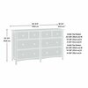 Sauder Union Plain 6 Drawer Dresser Pc , Safety tested for stability to help reduce tip-over accidents 428919